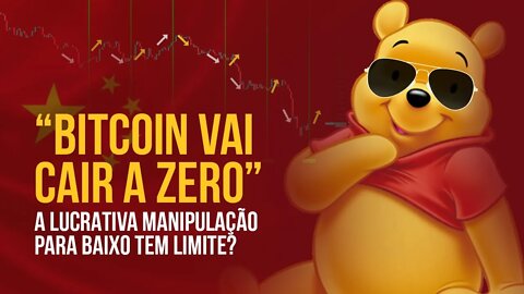 "BITCOIN vai cair a ZERO" ⚠️ China alerta investidores