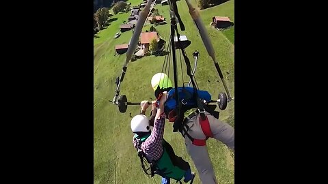 Pilot Forgets to Attach Hang Glider hd