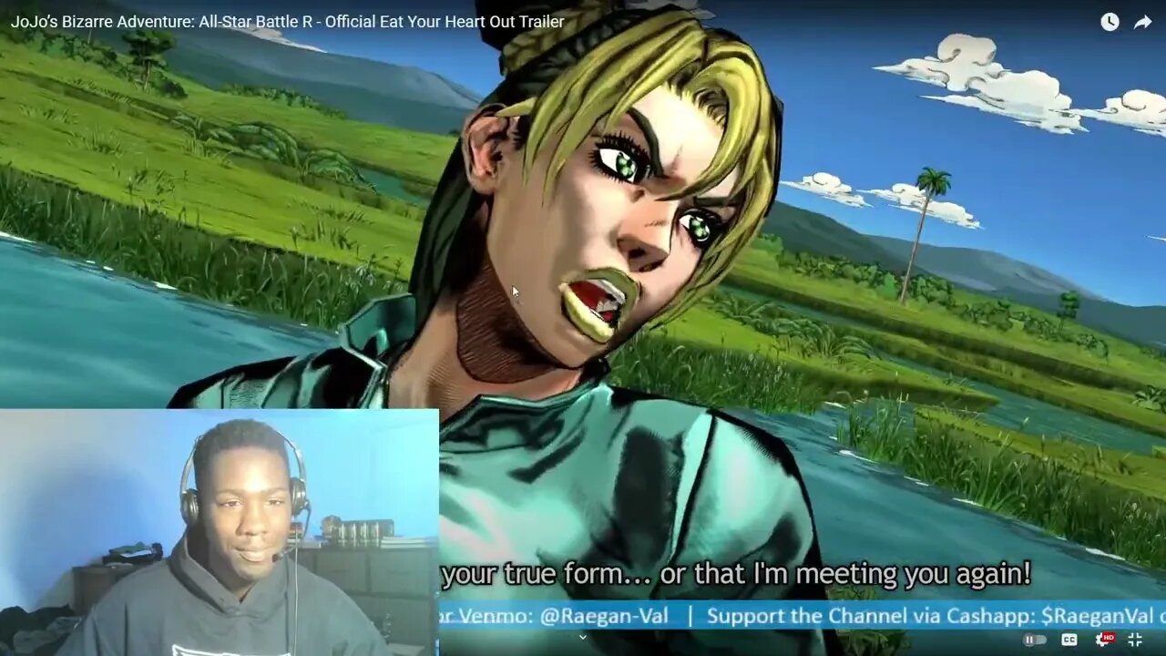 REACTION!!!JoJo’s Bizarre Adventure: All-Star Battle R - Official Eat ...