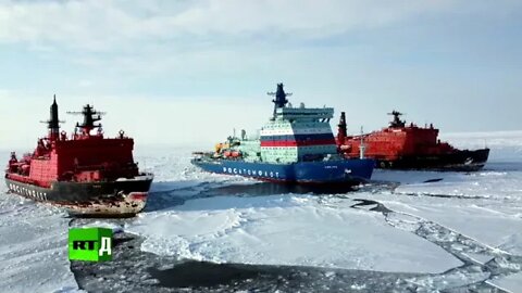 Russia, Iran & India Trade Route Will Shift The Existing Geopolitical Order. ARCTIC ICELINE