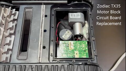 Zodiac TX35 Motor Block Circuit Board Replacement