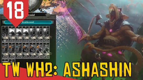 Possuído pela BALEIA - Total War Warhammer 2 Ashashin #18 [Gameplay Português PT-BR]