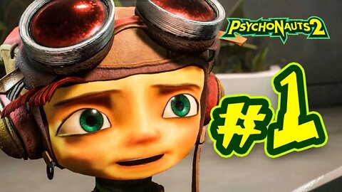 PSYCHONAUTS 2 - BEM VINDO, RAZ! O PEQUENO ESTAGIÁRIO DA EMPRESA! | Início de Gameplay em PT-BR