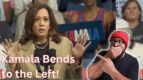 Kamala Harris BENDS THE KNEE To Protestors And GETS ROASTED By Trump!