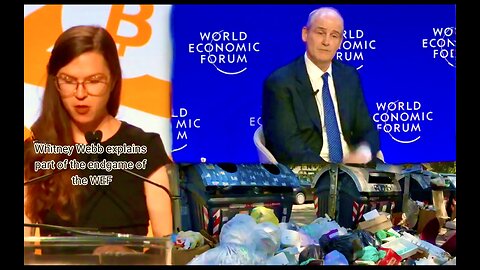 Whitney Webb Explains World Economic Forum Endgame Financial Crash Fear Control Slavery Filthy Italy