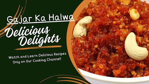 Gajar ka Halwa Recipe | Carrot Halwa | Halwa | गाजर का हलवा रेसिपी | cookingwithvali | گاجر کا حلوہ