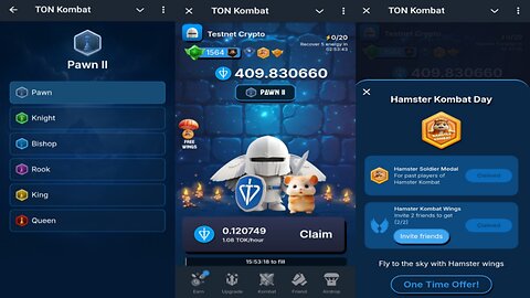 TON Kombat | Get A Pair Of Wings And Sword | Enter The Battlefield And Earn More Airdrop Points