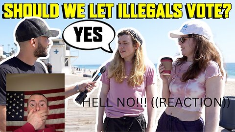 DO DEMOCRATS WANT ILLEGAL IMMIGRANTS TO VOTE?? | ((REACTION)) | @jamesklug