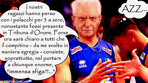 (17 SETTEMBRE 2023) - ANDREA COLOMBINI: “BASTA NAZISMO, BASTA SCHIAVISMO E INUTILI VACCINI!! POI VINCEREMO ANCHE LE FINALI DI PALLAVOLO?!...”😂😂😂