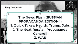 Liberty Conspiracy LVE 9-5-24! Russian Interference? Jab Love? War