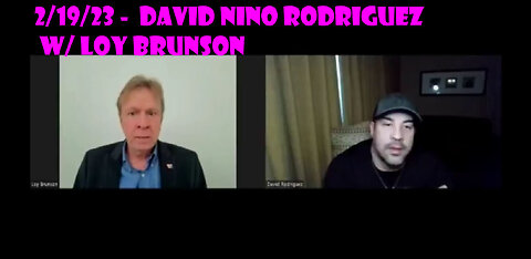 2/19/23 David Nino Rodriguez W/ Loy Brunson- The Scotus Nuclear Bomb. An Urgent Message..