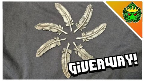 Feather Peandant Giveaway!--Melted aluminum scrap to make custom jewelery