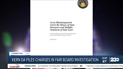 Kern County District Attorney's office files charges in fair board investigation