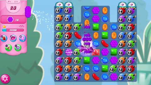 Candy Crush Saga Level 374