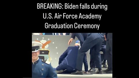 Biden Falls Again US Air Force Academy Disaster Debt Ceiling Treason Illustrate American Weakness