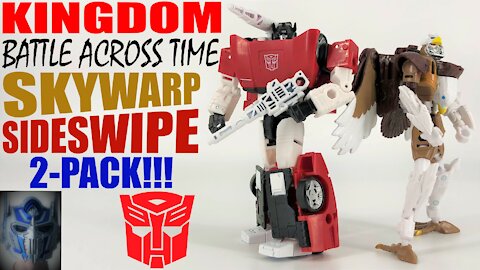 Transformers War for Cybertron - Kingdom Sideswipe / Skywarp 2-pack Review