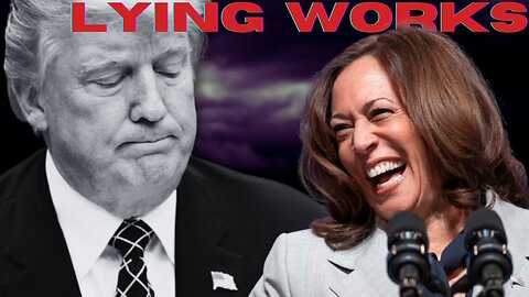 Democrats' lying actually works / Trump on X hits Harris on substance