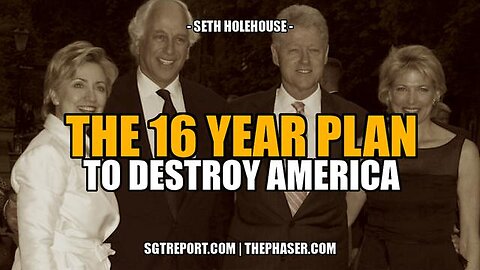 TALMUDIC JEWS & THE 16 YEAR PLAN TO DESTROY AMERICA -- SETH HOLEHOUSE