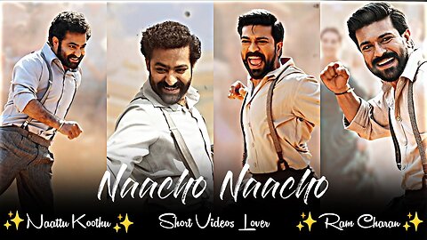 Oscar winner song :- nacho nacho from RRR indian song