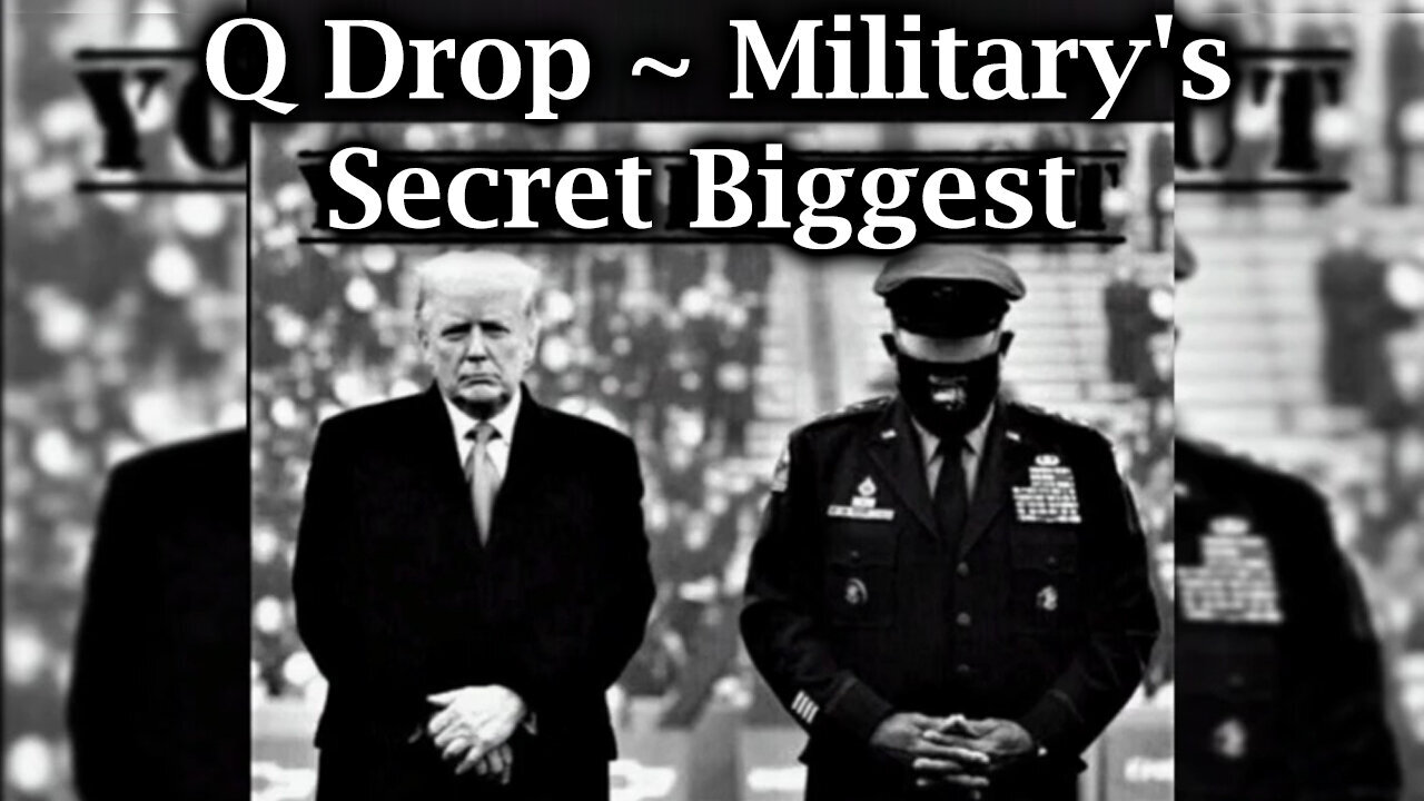 First Q Drop Q Drop ~ Military's Secret Biggest ! Med Beds!