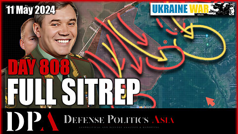 [ Ukraine SITREP ] Day 808 (11/5): RUSSIA KHARKIV OFFENSIVE EXPANDED! Half of Krasnohorivka captured