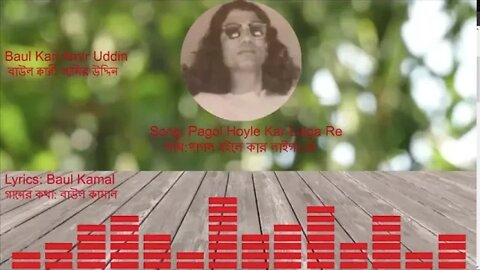 Baul Gaan Pagol Hoyle Kar Laiga Re- Kari Amir Uddin (Lyrics) Baul Kamal বাউল গান ক্বারী আমির উদ্দিন