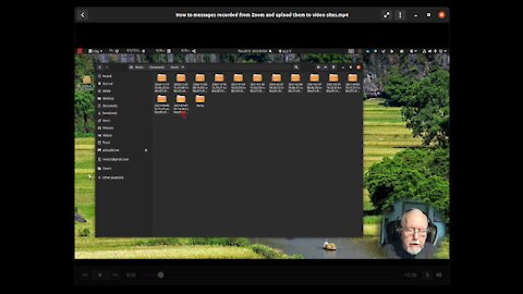 How to move messages recorded from Zoom and upload them to video sites