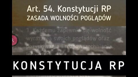 Konstytucja RP nie obowiązuje