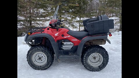 Honda Rubicon 2006, TRX 500 starting problems