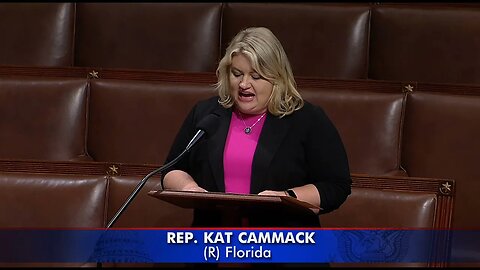 Rep. Kat Cammack Speaks On House Floor In Support of Livestock Haulers Amendment