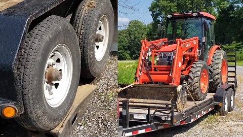 Equipment trailer blowouts; Fabrication, shop day & have I finally cured the tire blowouts?