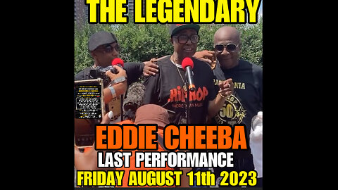 BCN Ep #4 Hip Hop Eddie Cheba dies at age 67! His last performance video from 2023