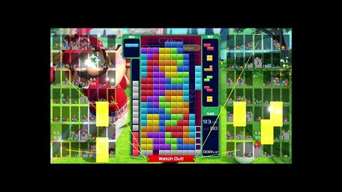 Tetris 99 - Daily Missions #27 (7/10/21) - 22nd Maximus Cup: Mario Golf Super Rush Theme