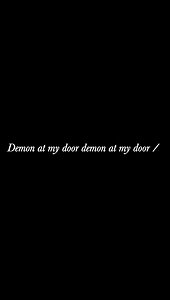 Demon at My Door Spoken Word by Clayton Jennings