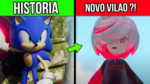 ANALISE do Novo Trailer de HISTORIA do SONIC FRONTIERS