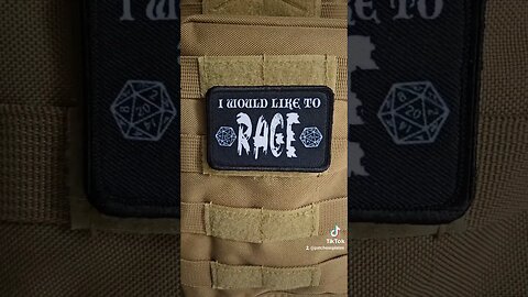 I would like to rage morale patch #dnd #shorts