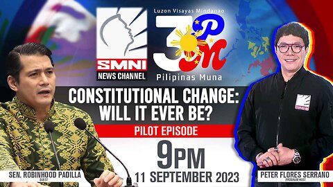 LIVE: 3PM Luzon Visayas Mindanao – Pilipinas Muna (Pilot Episode) with Peter Flores Serrano