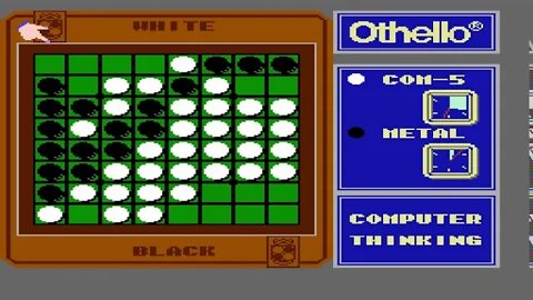 Sunday Longplay - Othello (NES) - COM Levels 4 & 5