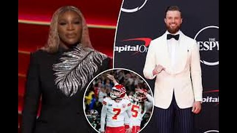 Black & White Sports on US Sports - Serena Williams ATTACKS Harrsion Butker at ESPYS! ESPN