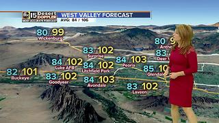 Storms possibly moving into Valley overnight