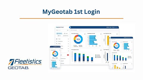 002 - MyGeotab 1st Login