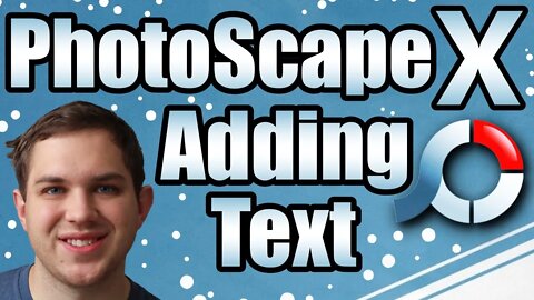 How To Add Text In PhotoScape X! Full In-Depth Tutorial!