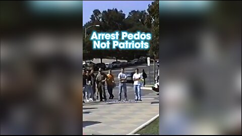 Alex Jones: The Police Have To Target Pedos For Arrest, Not Patriots - 1990s