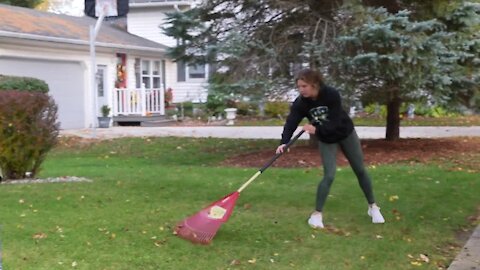 Can't rake your leaves? These teens in St. Johns will do it for you.