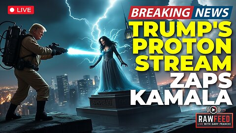 🚨LIVE NOW: Trump's Proton Pack Zaps! Kamala the Gozerian Haunts CNN! Polls Show Spectral Upset!🚨