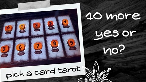 Update Quick Answers Yes or No Pick a Card Number Tarot