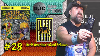 TURBOGRAFX 16 - North American HuCard Releases #28 - "DOUBLE DUNGEONS"