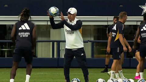 Real Madrid train in Arlington ahead of Texan El Classico