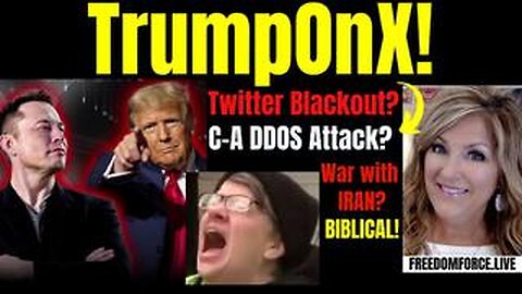 TrumpOnX! Blackout_ DDOS Attack_ Isaiah 11 8-13-24