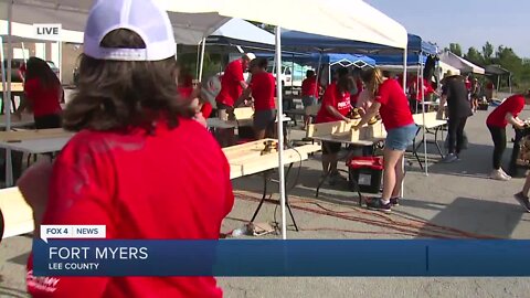 'Sleep in Heavenly Peace' builds beds for Fort Myers children